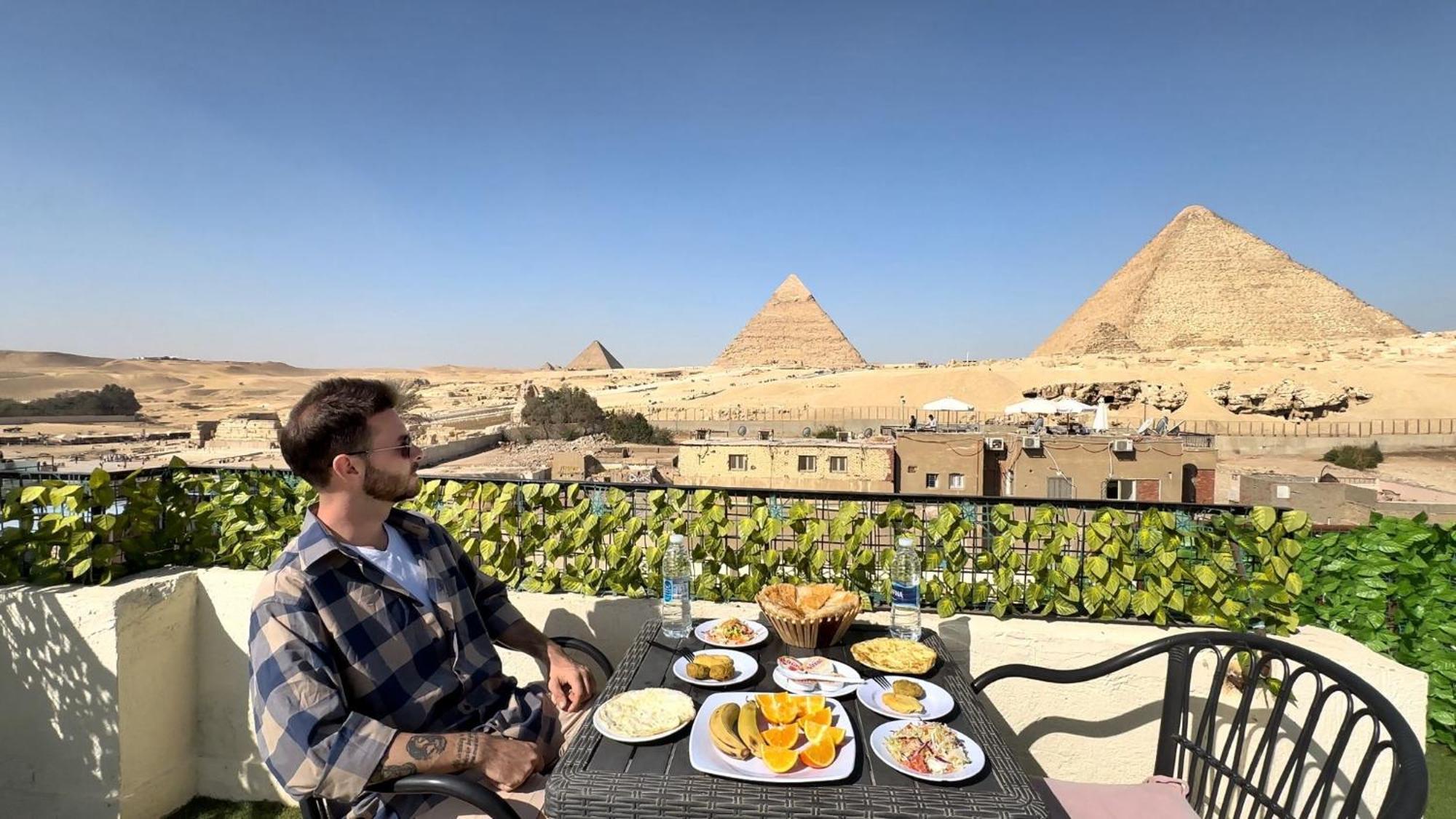 Solima Pyramids View Kafret el-Gabal Exteriér fotografie