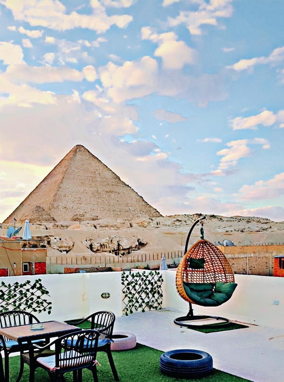Solima Pyramids View Kafret el-Gabal Exteriér fotografie