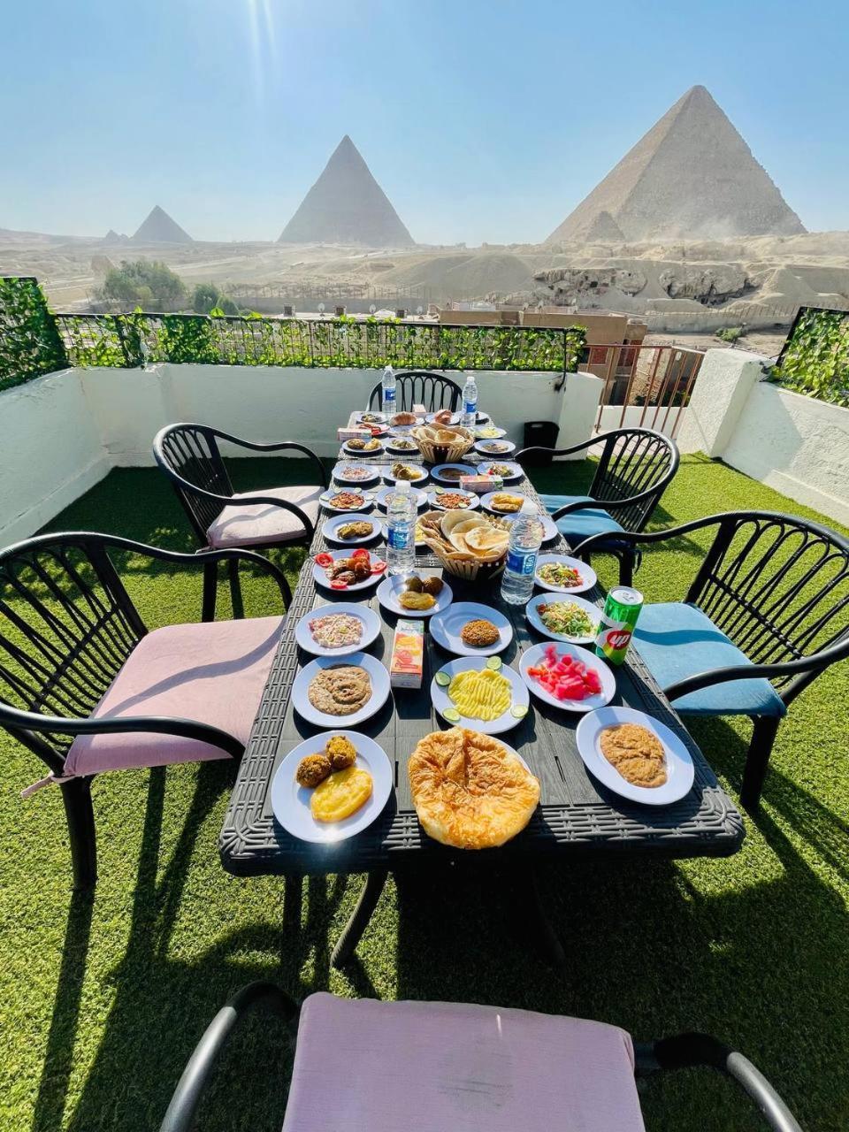 Solima Pyramids View Kafret el-Gabal Exteriér fotografie